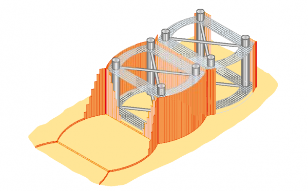 AS 500 installation diaphragm wall