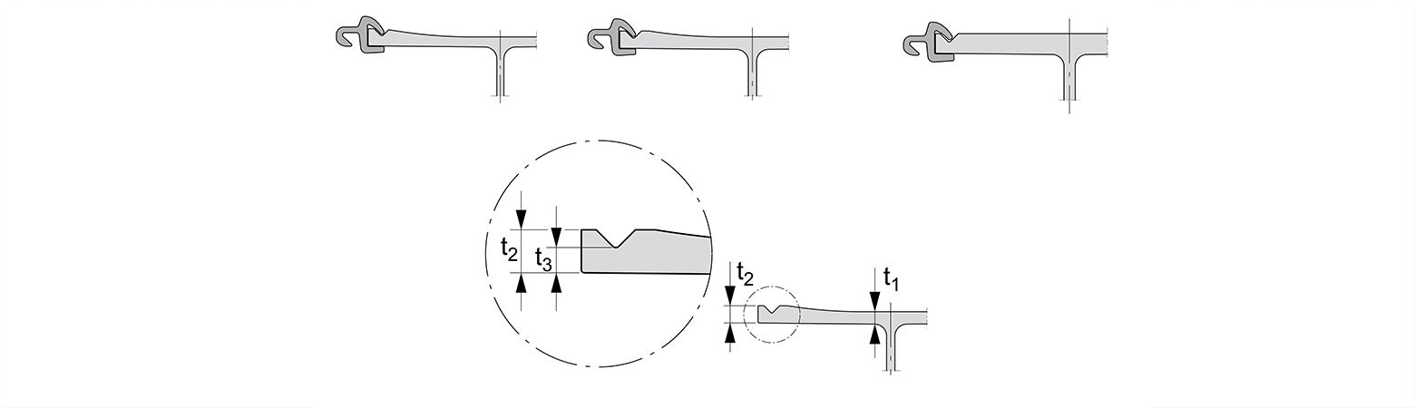 Détails de la géométrie de l’aile du HZ-M