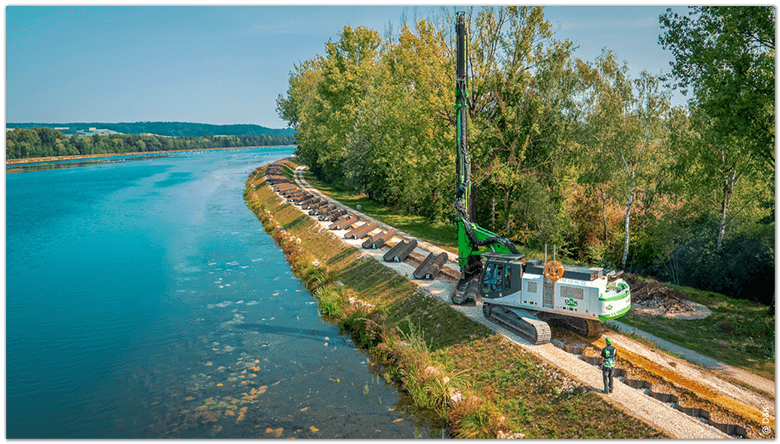 TSF - Niederschönenfeld | Germany | ArcelorMittal Steel Sheet Piles | copyright D&K